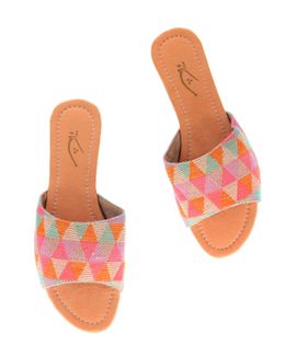 Mishkat Tharaa Babouche Slippers for Women (Multicolored) - 35 EU