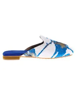 MISHKAT KIDS FOOTWEAR #KF291 -WHT/BLU-26-27-ROKHAM