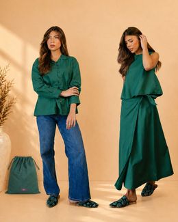 Mishkat Mazj Women's 2-Piece Set Green