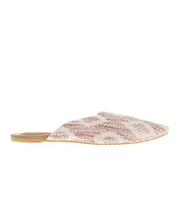 Mishkat Mules for Women white & rust - 42 EU