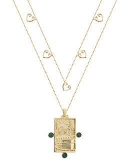 Min Maadan Alensan Min Izzah Mak 925 Silver & 14K Necklace