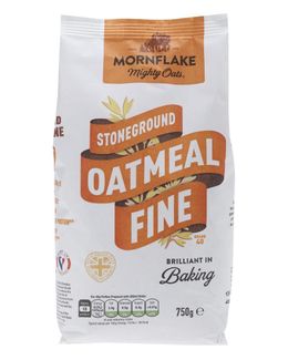 Mornflake Mighty Oats Stoneground Fine Oatmeal 750g