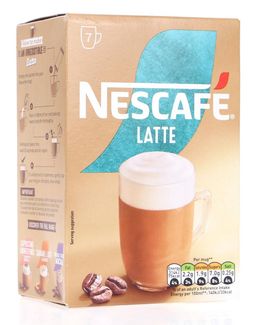Nescafe Latte Frothy Coffee Sachets 126 g