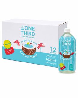 One Third Coconut Water 1000 ml Bundle - 12 Pieces