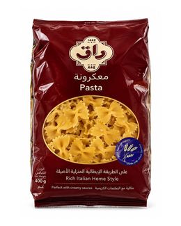 Raq 100% Durum Wheat Farfelle Pasta - 400 gm
