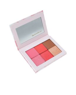 Sensi Marble Effect Crystal Pink 6 Shades Blusher Set