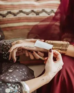 سنسي ملصق حناء مؤقت (نقشة) 04