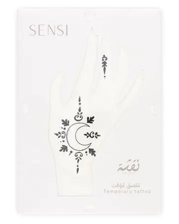 سنسي ملصق حناء (نقشة)