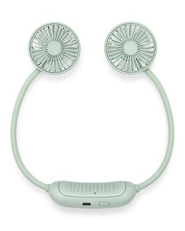 Shababuna Souvenir Electric Neck Fan - Green
