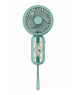 Shababuna Souvenir Electric Hand Fan - Green
