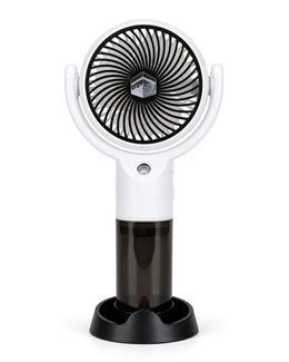 Shababuna Souvenir Water Mist Electrci Hand Fan - Black