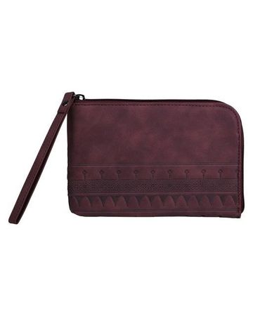 Shababuna Vegan Leather Clutch Bag