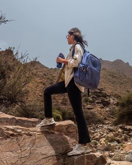Shababuna X Aabir Sabeel Backpack - Blue