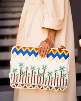 Shababuna X Hnak Palm Tree 13-Inch Laptop Sleeve PAL1-13